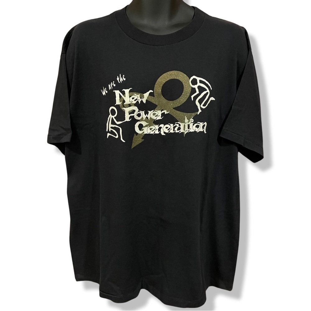 Rare Vintage 90s Prince New Power Generation Band Tee